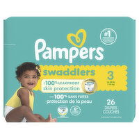 Pampers Swaddlers Swaddlers Diaper Size 3 26 Count, 26 Each