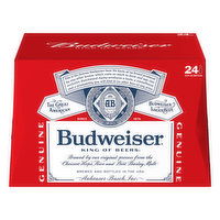 Budweiser Beer, Lager, 24 Each