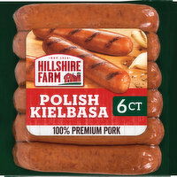 Hillshire Farm Polska Kielbasa Smoked Sausage Links, 6 Count, 14 Ounce