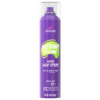 Aussie Hair Spray, Instant Volume, Strong Hold 3, 10 Ounce