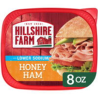 Hillshire Farm Ultra Thin Sliced Lower Sodium Honey Ham Sandwich Meat, 8 ounces, 8 Ounce