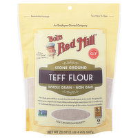 Bob's Red Mill Teff Flour, Whole Grain, Stone Ground, 20 Ounce