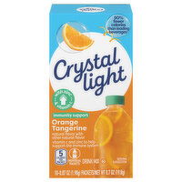 Crystal Light Drink Mix, Orange Tangerine, 10 Each