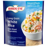 Birds Eye Steamfresh Long Grain White Rice with Mixed Vegetables Frozen Side, 10 Ounce