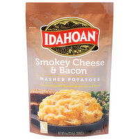 Idahoan Mashed Potatoes, Smokey Cheese & Bacon, 4 Ounce