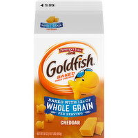 Pepperidge Farm® Goldfish® Baked with Whole Grain Baked with Whole Grain Cheddar Crackers, 30 Ounce