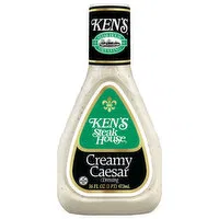 Ken's Steak House Dressing, Creamy Caesar, 16 Fluid ounce