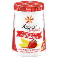 Yoplait Original Yoplait, Low Fat, Strawberry Mango, 6 Ounce