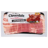 Cloverdale Bacon, Applewood, 12 Ounce