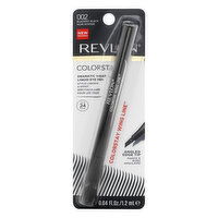 Revlon Colorstay Liquid Eye Pen, Dramatic Wear, Blackest Black 002, 0.04 Ounce