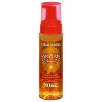 Creme of Nature Foaming Mousse, Style & Shine, Argan Oil, 7 Fluid ounce