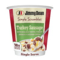 Jimmy Dean Simple Scrambles® Turkey Sausage Breakfast Cup, 5.35 Ounce