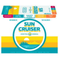 Sun Cruiser Assorted Iced Tea Vodka Variety Pack, 8 Each