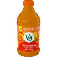 V8® Peach Mango 100% Fruit and Vegetable Juice, 46 Fluid ounce