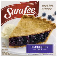 Sara Lee Pie, Blueberry, 27 Ounce