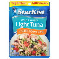StarKist Wild Caught Light Tuna in Sunflower Oil, 2.6 Ounce