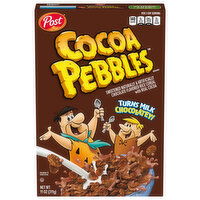 Cocoa Pebbles Chocolate Flavored Rice Cereal with Real Cocoa, 11 Ounce