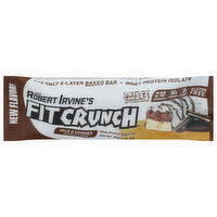 FitCrunch Baked Bar, Whey Protein, Milk & Cookies, 1.62 Ounce