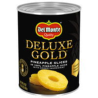 Del Monte Deluxe Gold Pineapple Slices, 20 Ounce