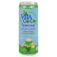Vita Coco Sparkling Juice Drink, Pineapple Passion Fruit, 12 Ounce