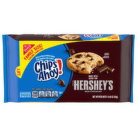 Chips Ahoy! Cookies, Hersheys Milk Chocolate, Family Size!, 14.48 Ounce