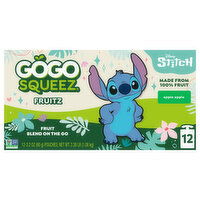 GoGo Squeez Apple Sauce, Apple Apple, 12 Pack, 12 Each