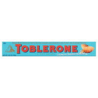 Toblerone Milk Chocolate, Swiss, Crunchy Salted Almond, 3.52 Ounce