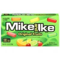 Mike and Ike Fruit Flavored Candy, Original Fruits, 4.25 Ounce