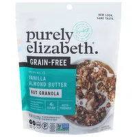 Purely Elizabeth Nut Granola, Grain-Free, Vanilla Almond Butter, 8 Ounce