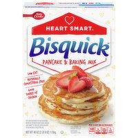 Bisquick Heart Smart Mix, Pancake & Baking, 40 Ounce