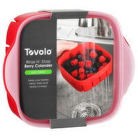 Tovolo Berry Colander, Easy Drain, Rinse N’ Store, 1 Each