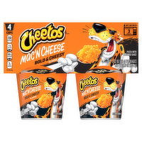 Cheetos Mac'n Cheese, Bold & Cheesy Flavor, 4 Each