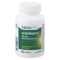 Equaline Cranberry, 500 mg, Tablets, 60 Each