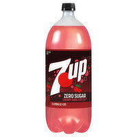 7-UP Soda, Zero Sugar, Cherry, 2.1 Quart