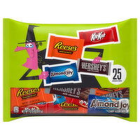 Hershey's Candy Assortment Snack Size, 25 Each