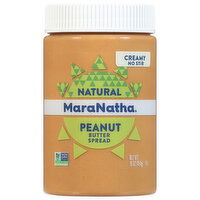 MaraNatha Peanut Butter Spread, Natural, Creamy, 16 Ounce