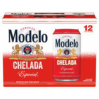 Modelo Chelada Beer, Especial, 12 Each