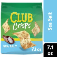 Club Cracker Crisps, Sea Salt, 7.1 Ounce