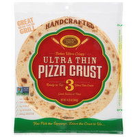 Golden Home Pizza Crust, Ultra Thin, Hand Crafted, 14.25 Ounce