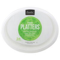 Essential Everyday Platters, Fiber, 24 Each