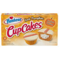 Hostess Iced Pumpkin Cupcakes, 8 Each