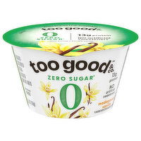 Too Good & Co. Yogurt, Zero Sugar, Madagascar Vanilla, 5.3 Ounce