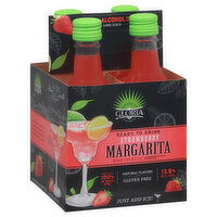Rancho La Gloria Wine Cocktail, Margarita, Strawberry, 4 Each