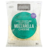 Essential Everyday Cheese, Part-Skim, Mozzarella, Low-Moisture, Classic Cut, 32 Ounce