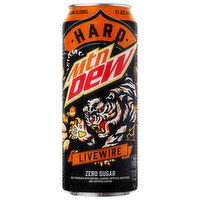 Mtn Dew Malt Beverage, Zero Sugar, Hard, Livewire, 24 Fluid ounce