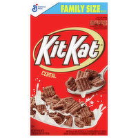 Kit Kat Cereal, Chocolate, Family Size, 19.5 Ounce