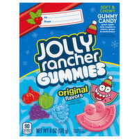 Jolly Rancher Gummy Candy, Original Flavors, Soft & Chewy, 6 Ounce