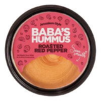 Baba's Roasted Red Pepper Hummus, 10 Ounce