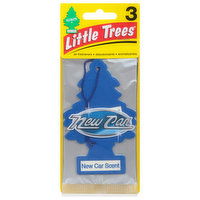 Little Trees Air Fresheners, New Car Scent, 3 Each