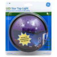 GE Star Tap Light, Blue LED Light, 1 Each